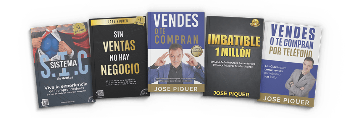 5 Libros BestSeller Jose Piquer